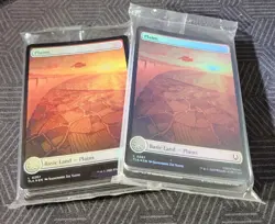 Magic The Gathering Avatar the Last Airbender Sealed Foil Land Set Pack x2 - Image 1