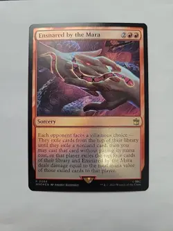 MTG - Ensnared by the Mara WHO Foil R#84 - Image 1