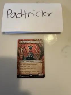 Magic: The Gathering Hexing Squelcher Rare Red Creature English Showcase NM - Image 3