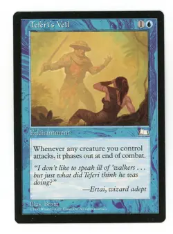 Magic the Gathering Weatherlight Teferi's Veil MTG Blue NM - Image 1