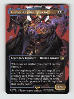 Golbez, Crystal Collector (Borderless)*Non-Foil* FINAL FANTASY 395 NM - Image 1