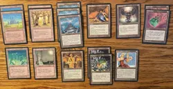 MTG: Fallen Empires 17 Land And Artifact Lot - Vintage ‘94 Magic The Gathering - Image 1