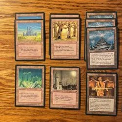 MTG: Fallen Empires 17 Land And Artifact Lot - Vintage ‘94 Magic The Gathering - Image 2