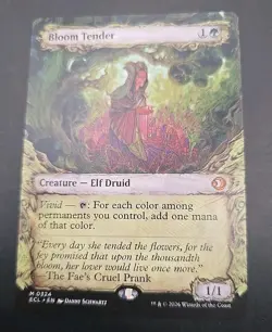 Bloom Tender (0324) (Showcase) Lorwyn Eclipsed MTG Regular Near Mint - Image 1