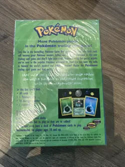 Wizards of the Coast 1999 Pokemon Overgrowth Theme Deck, Factory Sealed - Image 2