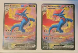 Salamence ex - 187/159 Journey Together Special Illustration Pokemon - NM - Image 1
