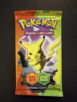 Pokemon EX FireRed & LeafGreen Booster Pack Factory Sealed Pikachu Art - Image 1