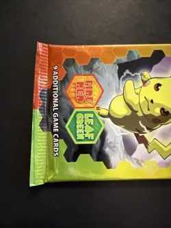 Pokemon EX FireRed & LeafGreen Booster Pack Factory Sealed Pikachu Art - Image 5