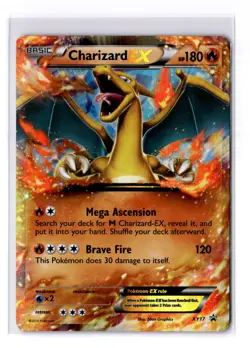 CHARIZARD EX XY17 PROMO XY BLACK STAR PROMOS POKEMON LP - Image 1