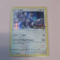 Pokemon TCG Lugia SWSH069 Vivid Voltage Stamped Promo Near Mint - Image 1