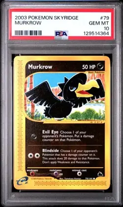 PSA 10 MURKOW 79 SKYRIDGE POKEMON GEM MINT - Image 1