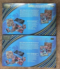 Pokemon TCG Phantasmal Flames Mega Charizard EX UPC Sealed Brand New Lot Of 2 - Image 2