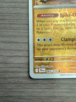 Pokemon TCG Lycanroc 85/159 Reverse Holo Rare Journey Together NM - Image 4