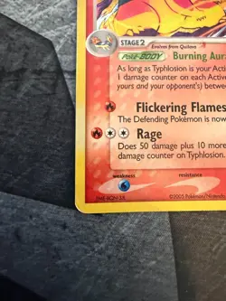 Typhlosion - 17/115 Unseen Forces Holo Rare Pokemon TCG - LP - Image 4