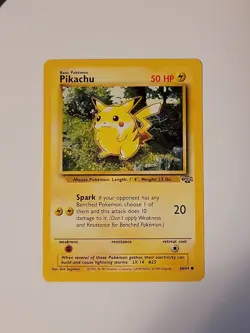 Pokemon TCG Pikachu Jungle 60/64 Regular Unlimited Common LP - Image 1
