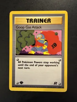 Goop Gas Attack Common 1st Edition Team Rocket 78/82 Trainer Pokemon - Image 1