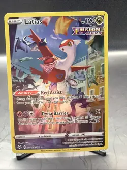 2023 Pokemon Sword and Shield Crown Zenith Galarian Gallery #GG20 Latias GGH - Image 1