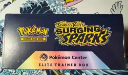 No Tears 🔥 Surging Sparks Pokemon Center - Elite Trainer Box - Sealed ETB - TCG - Image 3