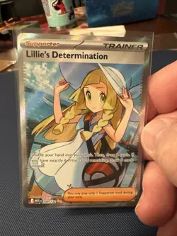 Lillie's Determination MEG 169/132 Pokemon Mega Evolution NM/M - Image 1