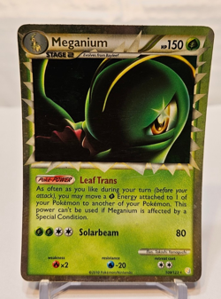 Meganium Prime 109/123 Ultra Rare HGSS Base Set Pokemon 1110 - Image 1