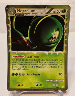 Meganium Prime 109/123 Ultra Rare HGSS Base Set Pokemon 1111 - Image 1