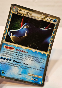 Feraligatr Prime 108/123 Ultra Rare HGSS Base Set Pokemon 1123 - Image 4