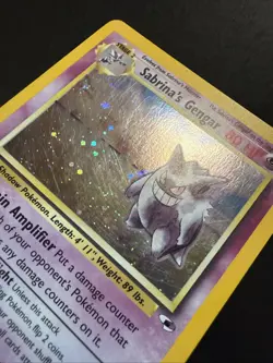 Sabrina’s Gengar 14/132 Holo Gym Heroes Set Pokemon - Image 3