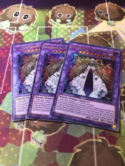 Yu-Gi-Oh! 3x Dangerous Frightfur Nightmary DUOV-EN038 Ultra Rare 1st Ed NM - Image 1