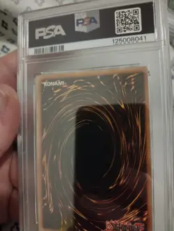 Yugioh Red Eyes Black Dragon 1st Edition SDJ-001 PSA 7 NM - Image 3