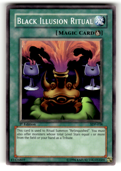 Black Illusion Ritual SDP-038 1st Edition Common Starter Deck: Pegasus LP - Image 1