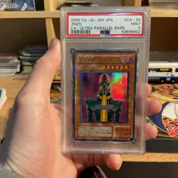 Yugioh Konami CA-00 ultra parallel Rare JINZO Japanese PSA 9 MINT 2000 - Image 1