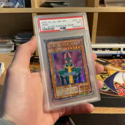 Yugioh Konami CA-00 ultra parallel Rare JINZO Japanese PSA 9 MINT 2000 - Image 3