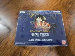 One Piece Romance Dawn OP-01 English Edition Booster Box Sealed-White Bottom - Image 1