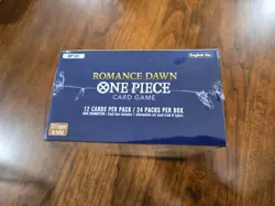 One Piece Romance Dawn OP-01 English Edition Booster Box Sealed-White Bottom - Image 4