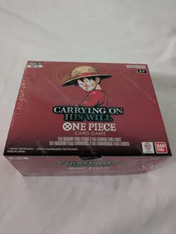 One Piece Carrying On His Will OP-13 English Booster Box Factory SEALED Bandai - Image 1