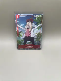 Vegapunk ST21-013 Alt Art Promo Foil ST21 One Piece Tcg Bandai English - Image 1