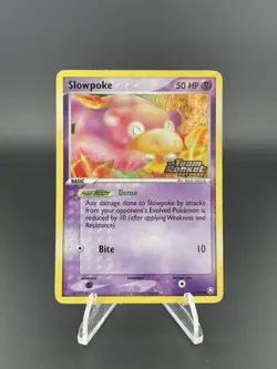 Slowpoke 76/109 EX Team Rocket Returns Stamped Reverse Holo Pokemon TCG Card MP - Image 1