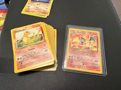 Partial Pokemon LAVA Theme Deck Legendary Collection Charizard Missing Cards - Image 1