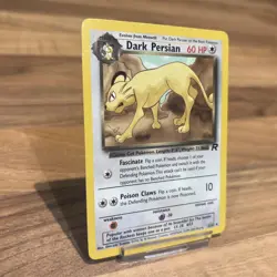 Dark Persian 42/82 Team Rocket Set Pokemon Card WOTC - Image 1