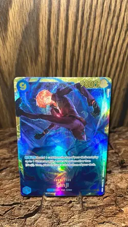 One Piece TCG Sanji OP06-119 SEC Wings of the Captain Foil Card English Edition - Image 1