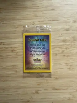 Ancient Mew Pokemon TCG Promo Card (2000) - Sealed! (Excellent - Ungraded) - Image 1