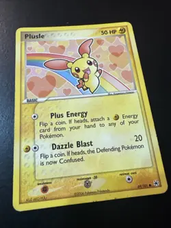 Pokemon Plusle EX TCG Hidden Legends Card 69/101 - Image 2
