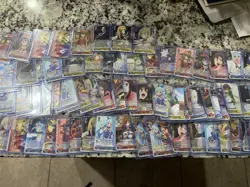 Weiss Schwarz Konosuba Reprint 74 Card Lot All CR-SR NM Condition - Image 1