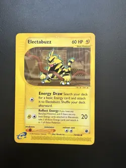 Electabuzz 76/102 Base Set Unlimited - Non-Holo - Heavy Play Pokemon Card - Image 1