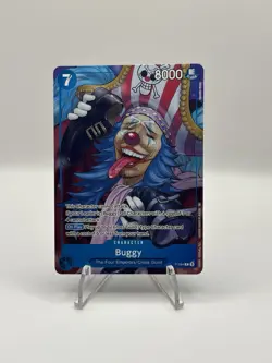 One Piece CCG Buggy 4x Card Playset NON-FOIL - P-084 - ENGLISH - All NM - Image 2