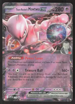 SV: Scarlet & Violet Promo Cards #216 Team Rocket's Mewtwo ex - Image 1