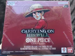 One Piece Card Game: Carrying On His Will (OP-13) Booster Box Sealed - Image 1