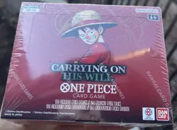 One Piece Card Game: Carrying On His Will (OP-13) Booster Box Sealed - Image 2