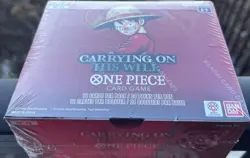 One Piece Card Game: Carrying On His Will (OP-13) Booster Box Sealed - Image 3