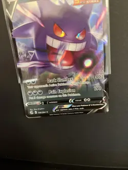 Pokemon TCG Fusion Strike Gengar v Ultra Rare Holo Card 156/264 - Image 2